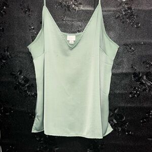 A New Day Light Green Camisole Top